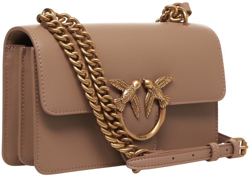 Pinko Shoulder bag 'Mini Love Bag One' Bruin