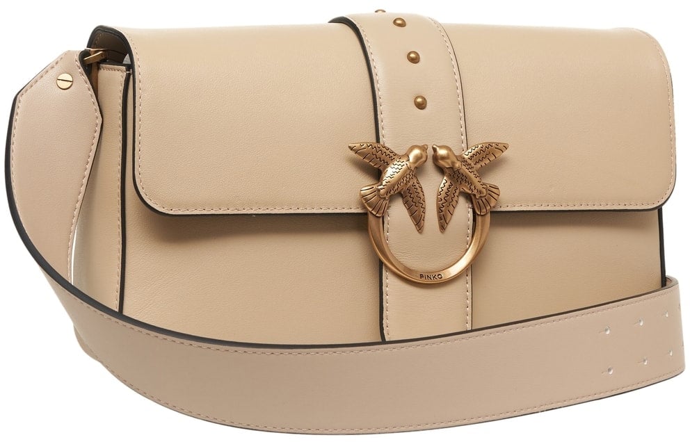 Pinko Crossbody bag 'Love One Classic' Beige