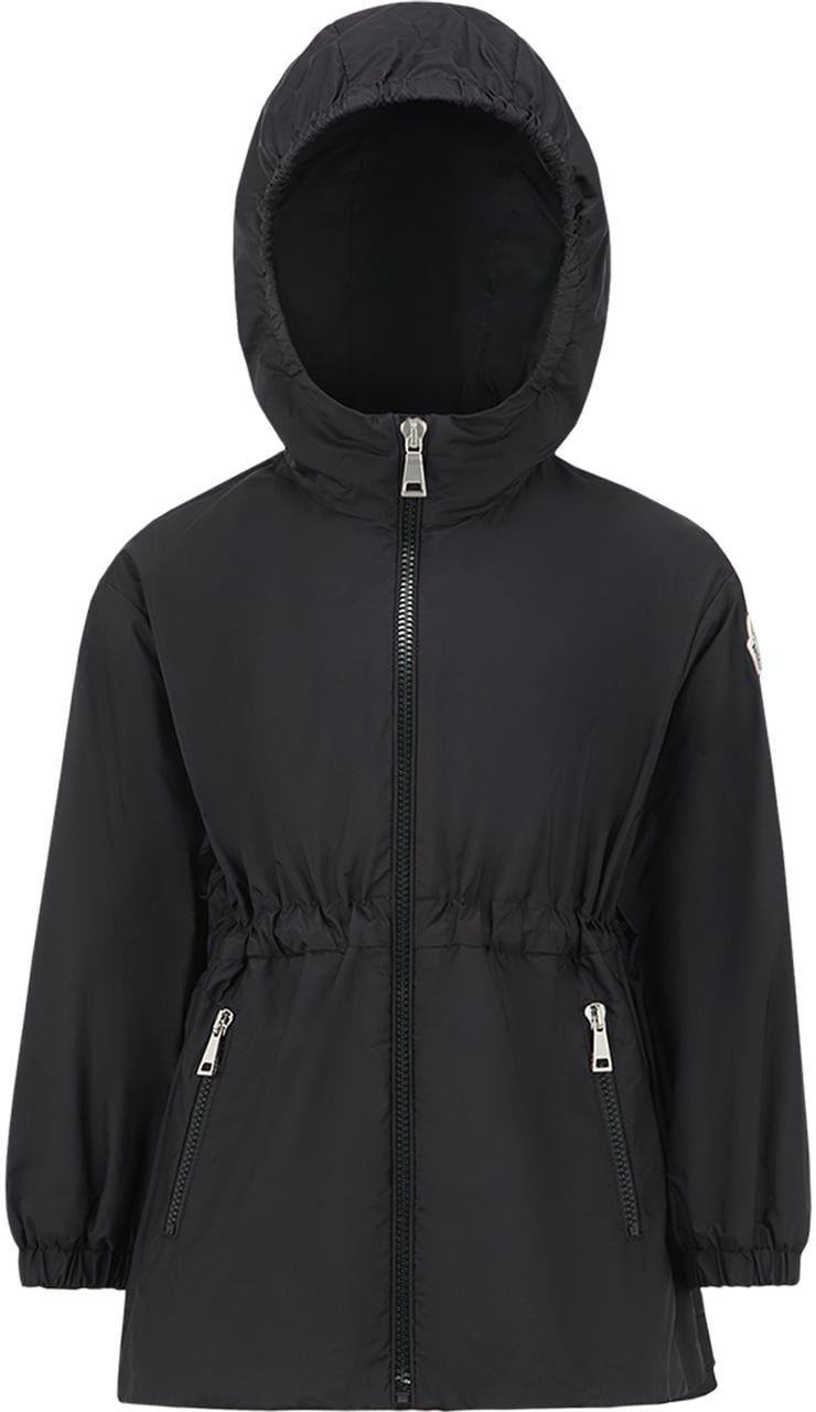 Moncler Coats Black Zwart