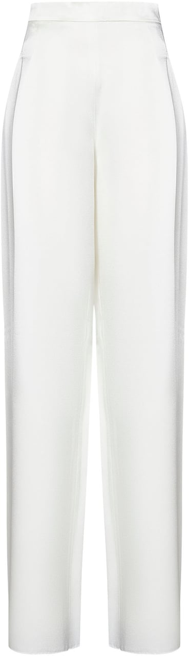 Max Mara Trousers White Wit