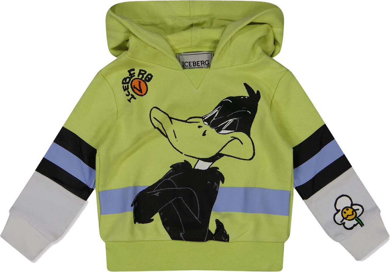 Iceberg Baby Jongens Trui In Lime Geel