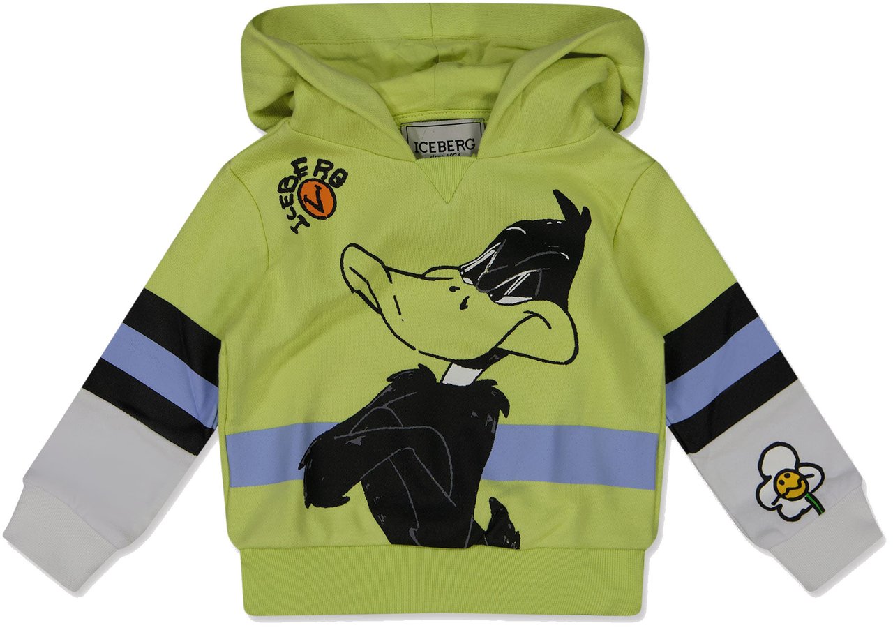 Iceberg Baby Jongens Trui In Lime Geel