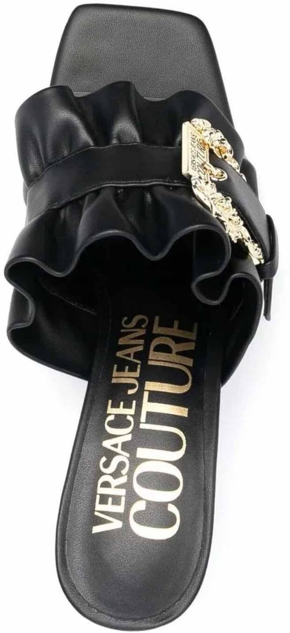 Versace Jeans Couture Sandals Black Zwart