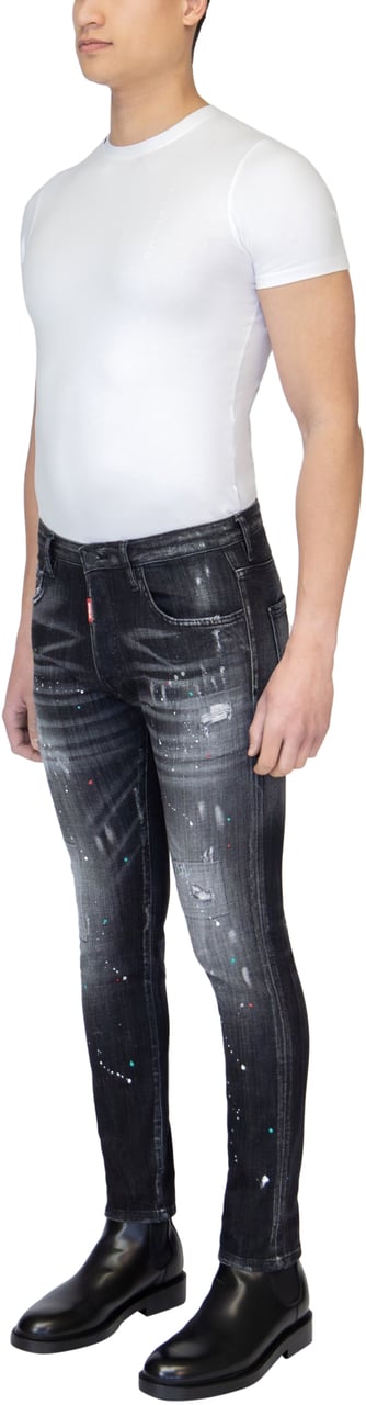 My Brand RED MYBRAND EMBLEM JEANS | BLACK Zwart