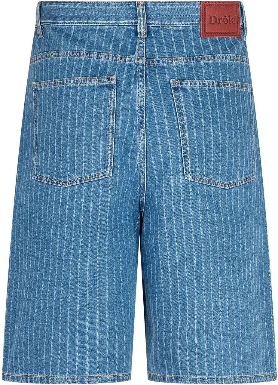 Drôle de Monsieur Shorts Blue Blauw