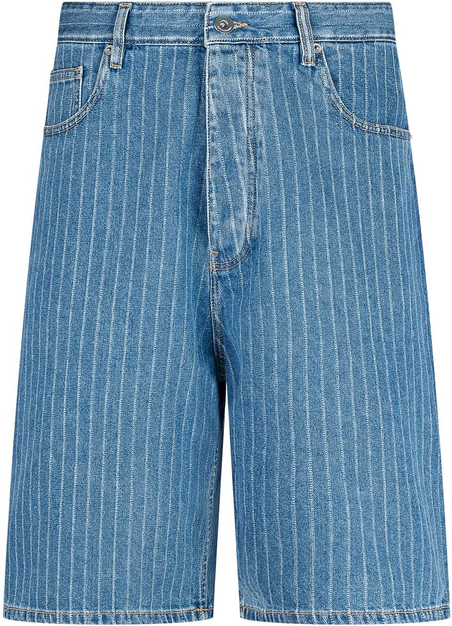 Drôle de Monsieur Shorts Blue Blauw