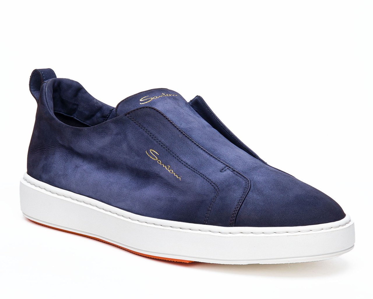 Santoni Sneakers Blue Blauw