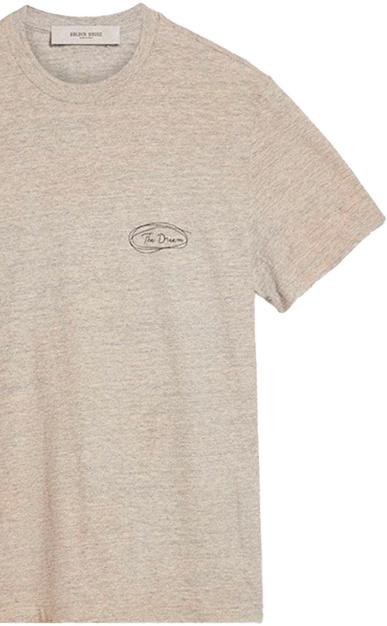 Golden Goose T-Shirts And Polos Grey Grijs
