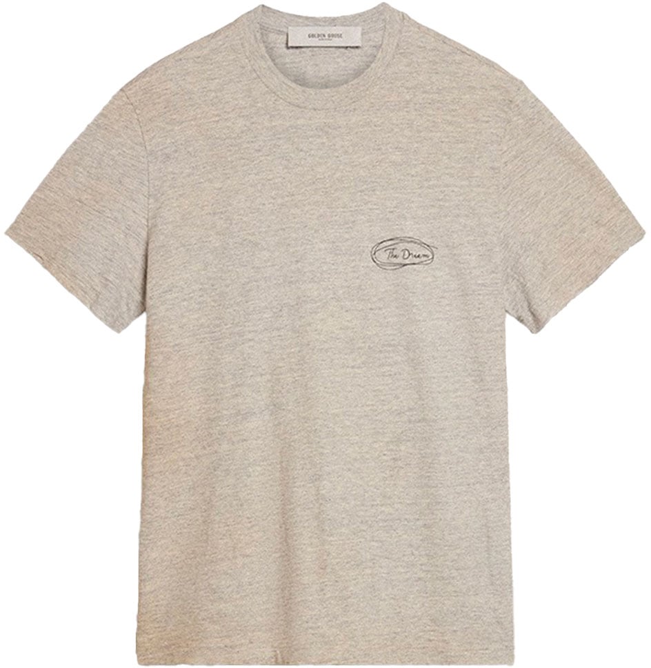 Golden Goose T-Shirts And Polos Grey Grijs
