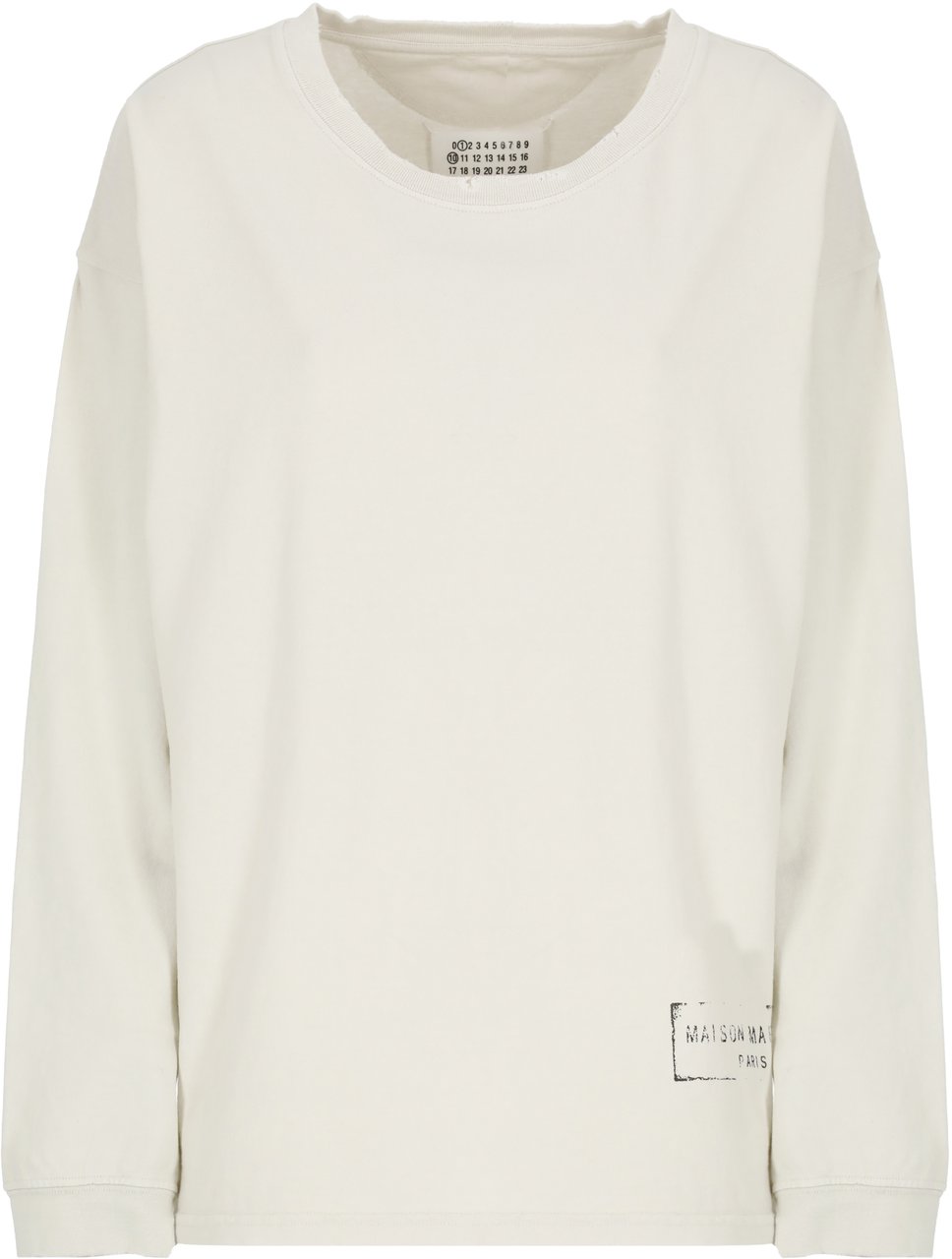 Maison Margiela T-Shirts And Polos Ivory Wit