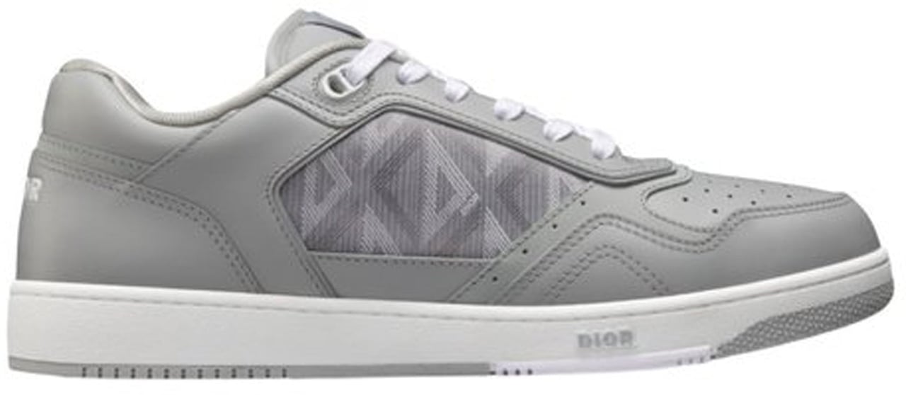 Dior Dior B27 Leather Sneakers Grijs