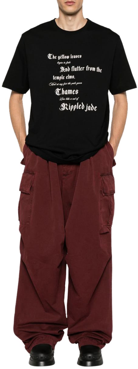 Alexander McQueen T-Shirts And Polos Black Zwart