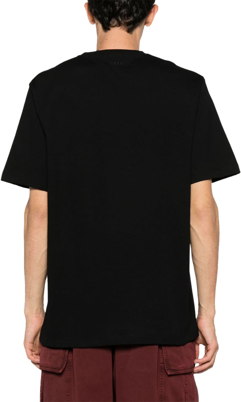 Alexander McQueen T-Shirts And Polos Black Zwart
