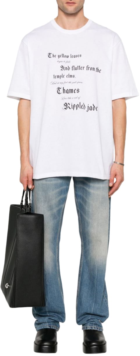Alexander McQueen T-Shirts And Polos White Wit