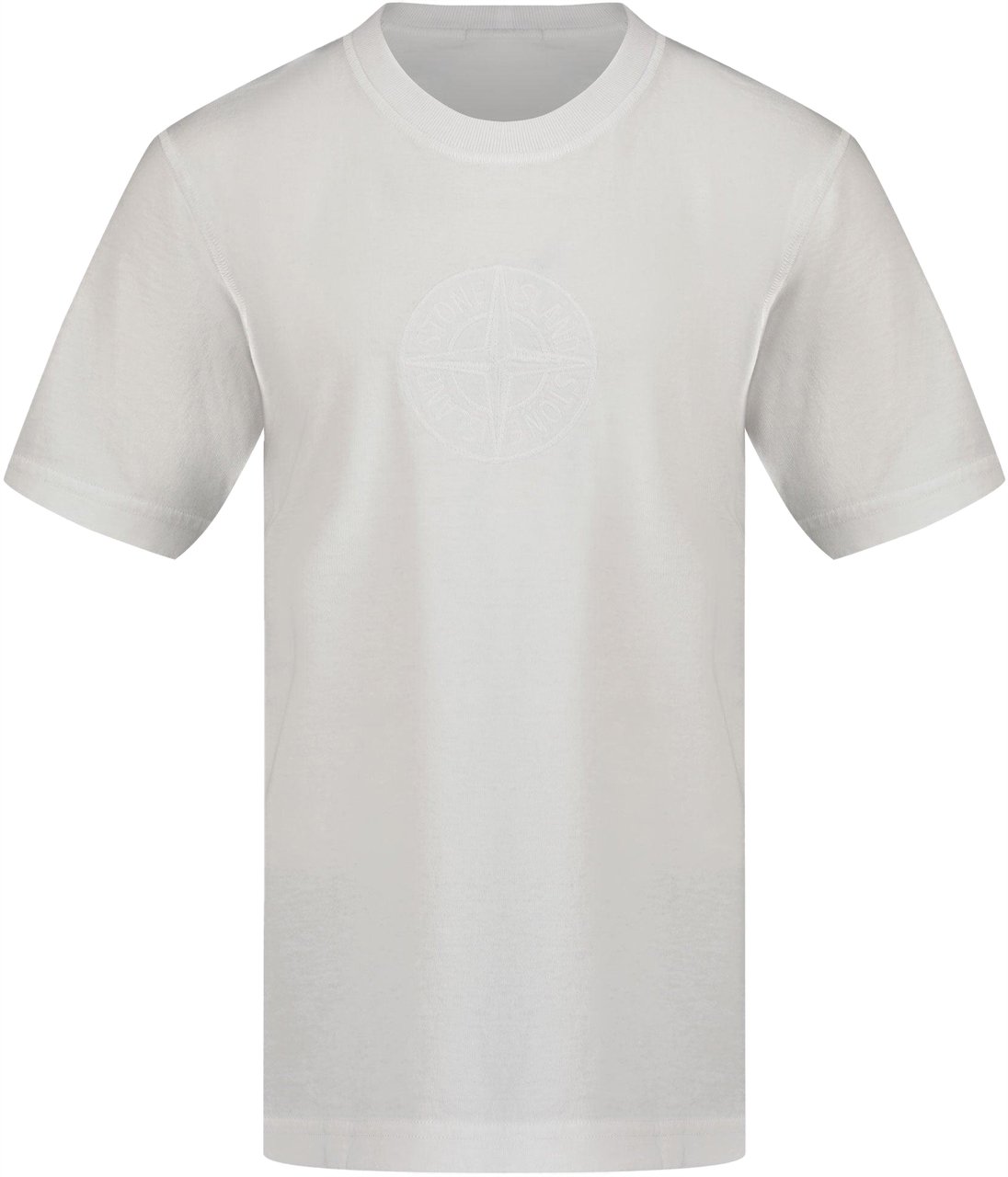 Stone Island Junior Stone Island Kinder Jongens T-Shirt In Beige Beige