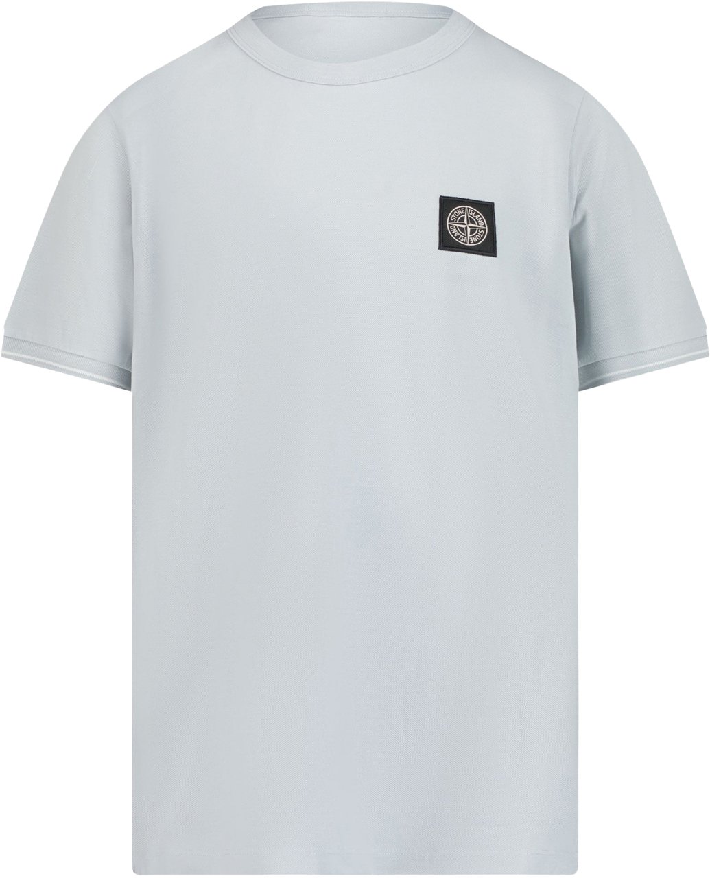 Stone Island Junior Stone Island Kinder Jongens T-Shirt In Zwart Zwart