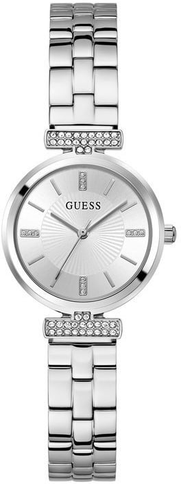 Guess Guess Horloge GW0762L1 Staal Quartz met Zirkonia Divers