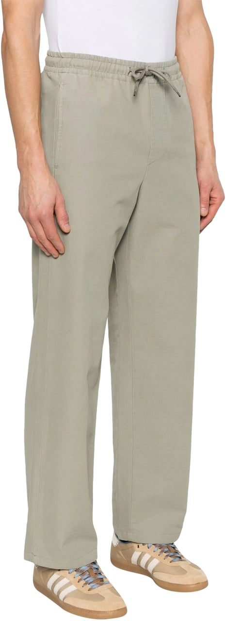 A.P.C. A.P.C. Trousers Gray Green Grijs