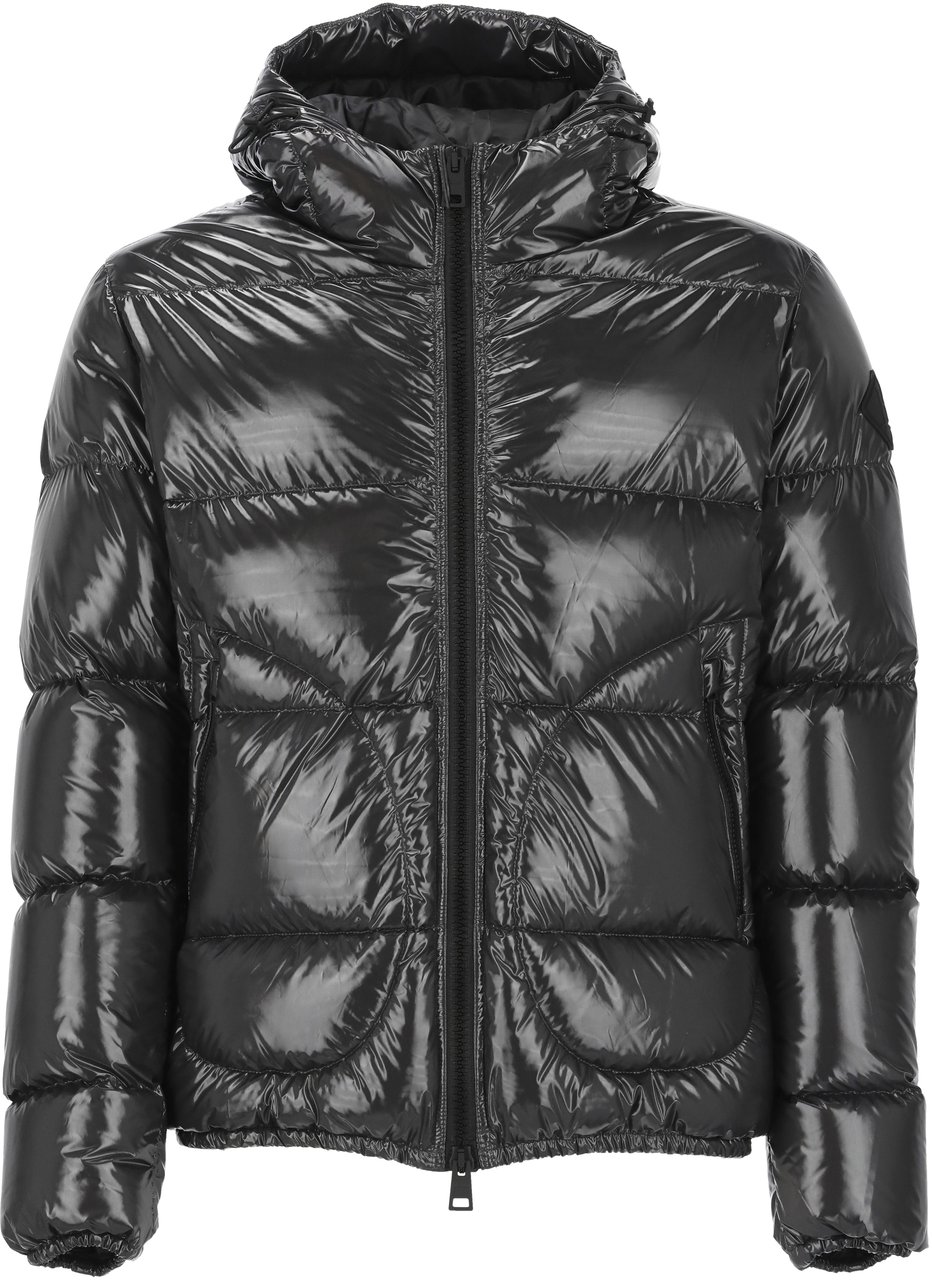 Herno Quilted down jacket Zwart