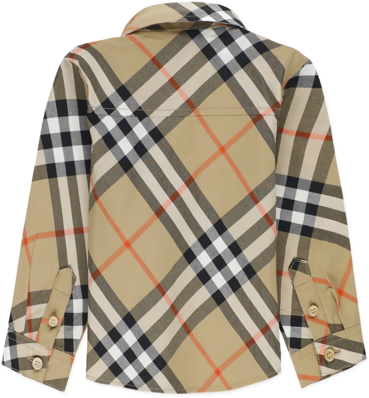 Burberry Inf Boy Shirts Beige