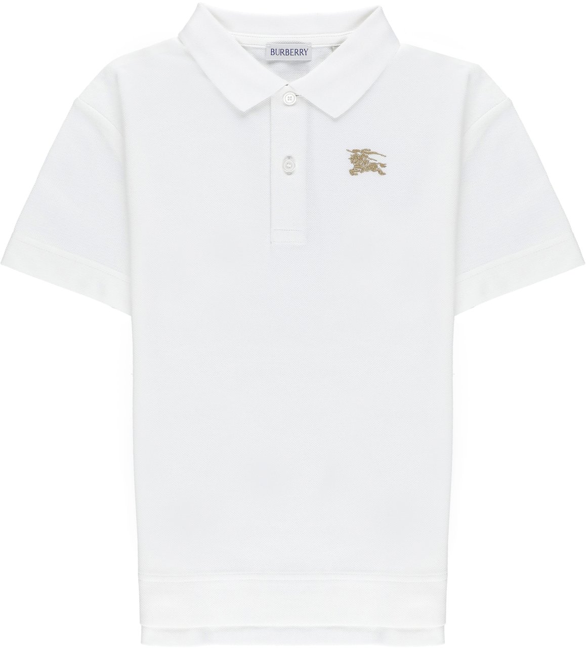 Burberry Kid Boy Polo Shirts Wit
