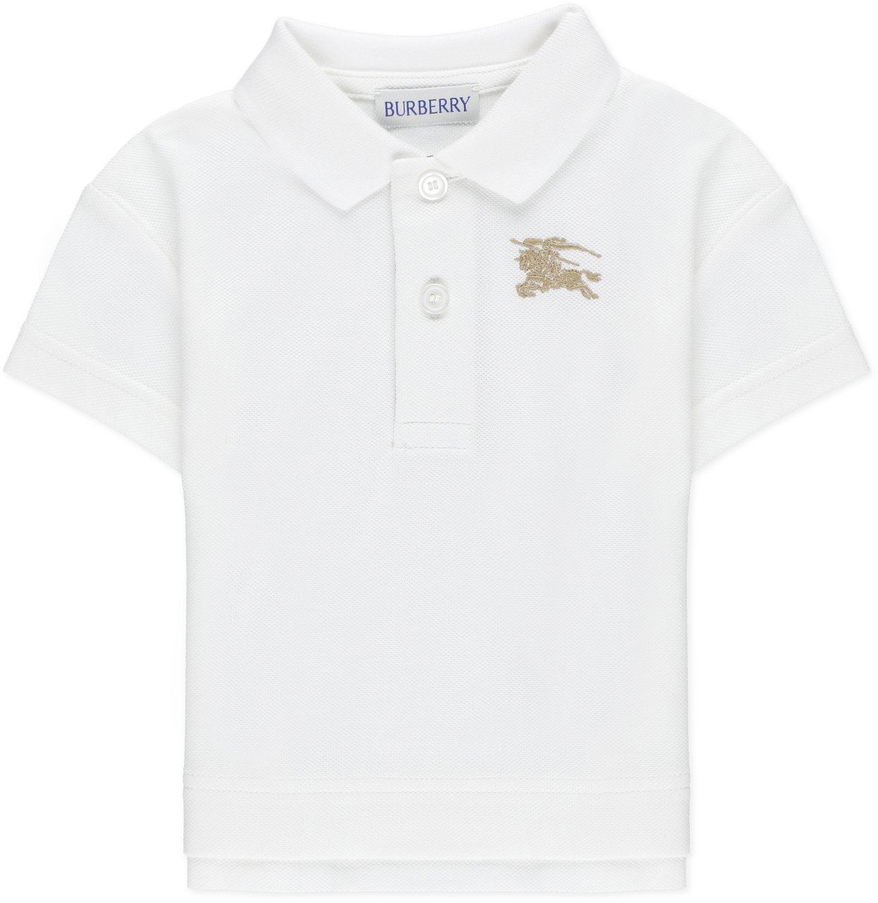 Burberry Inf Boy Polo Shirts Wit