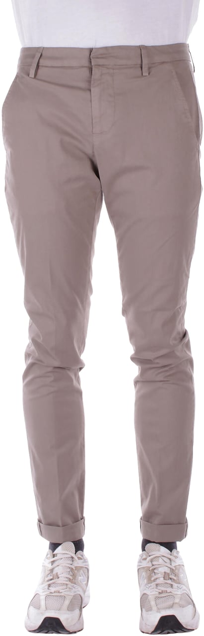 Dondup Trousers Fango Bruin