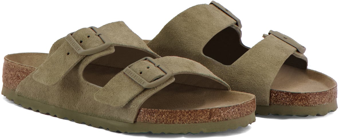 Birkenstock Slippers Groen Groen