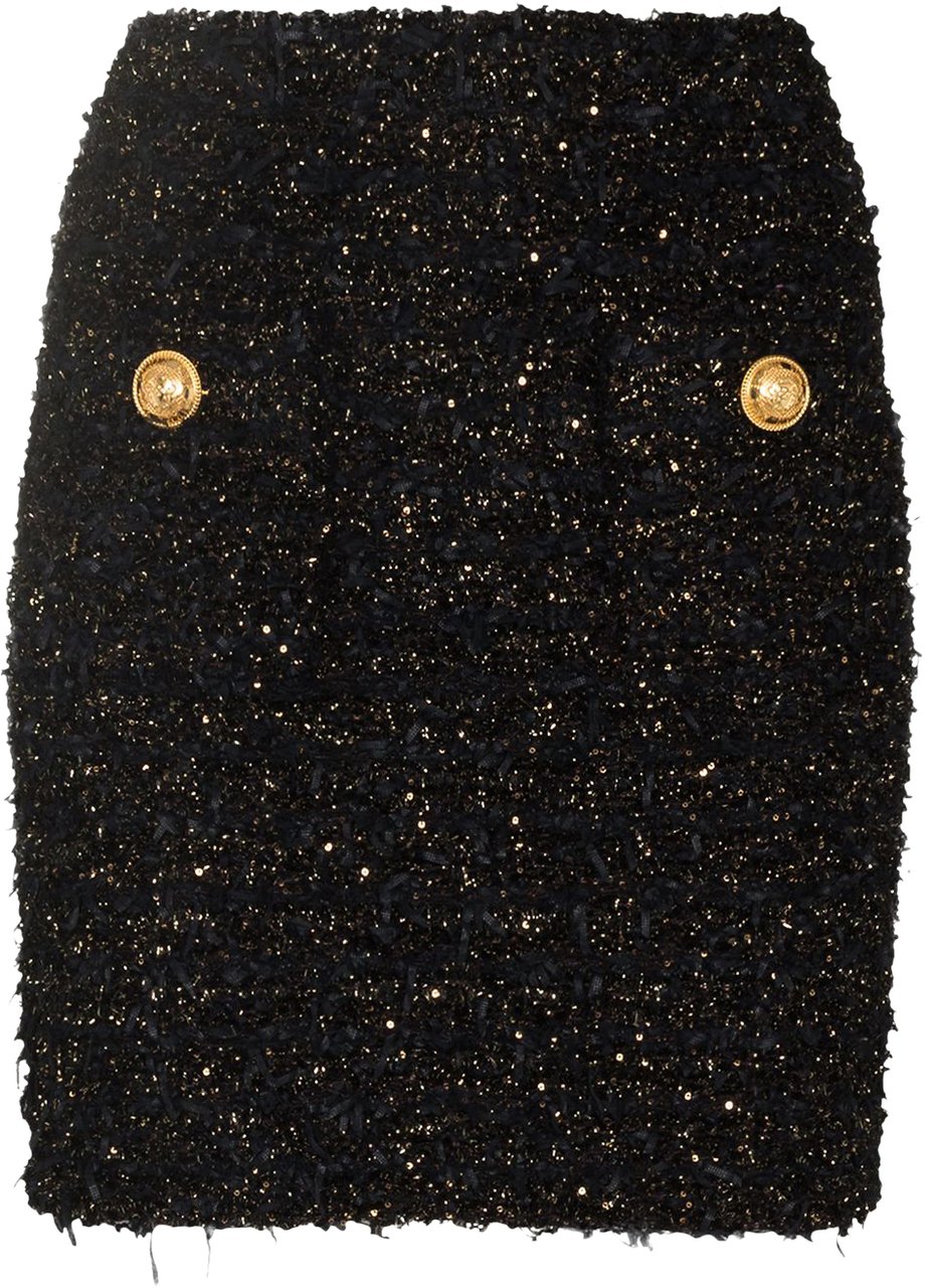 Balmain Skirts Black Zwart