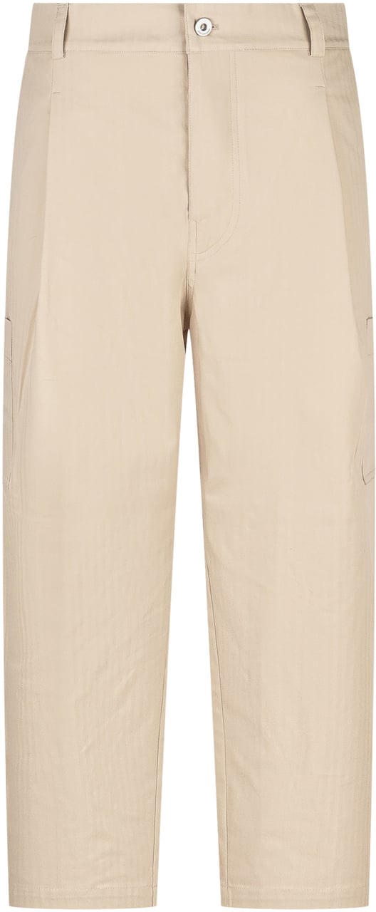 Drôle de Monsieur Trousers Beige Beige