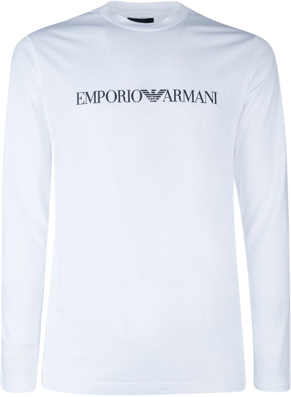 Emporio Armani T-Shirts And Polos White Wit