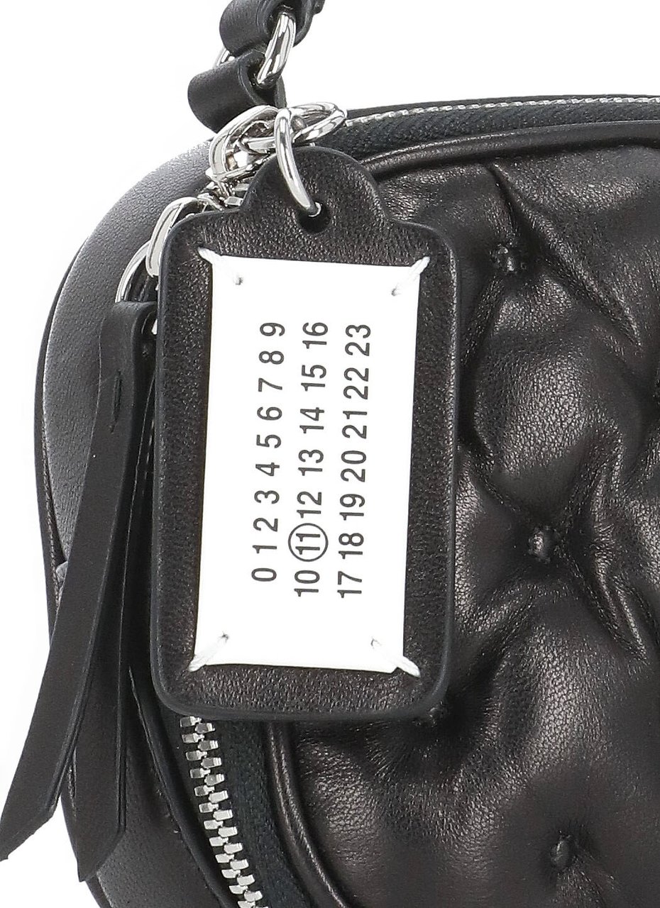 Maison Margiela GLAM SLAM EMBROIDERY CAMERA BELT BAG MIN Zwart
