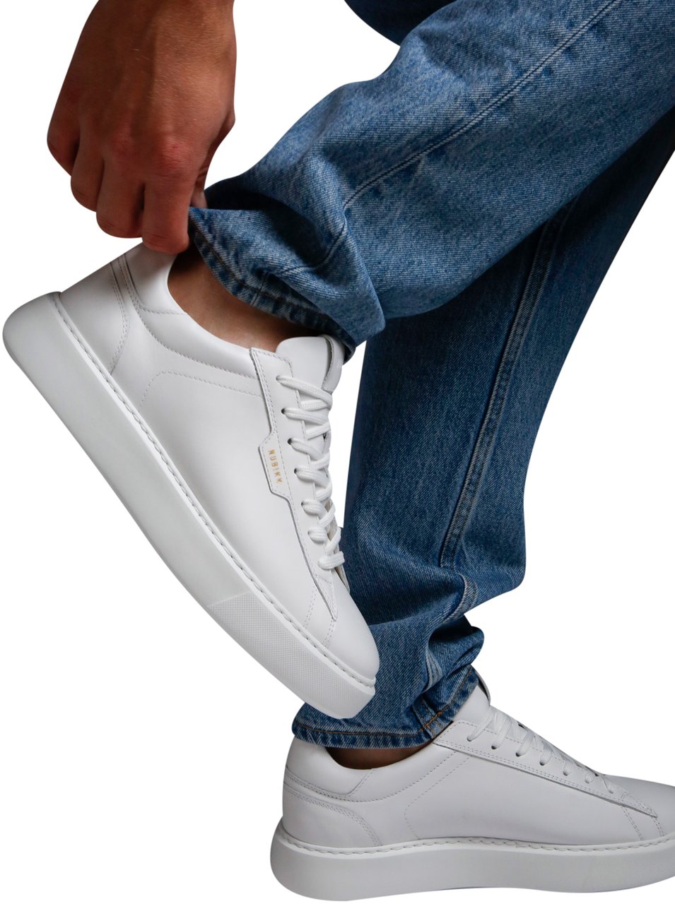 Nubikk Vince Tora | Witte Sneakers voor Heren Divers