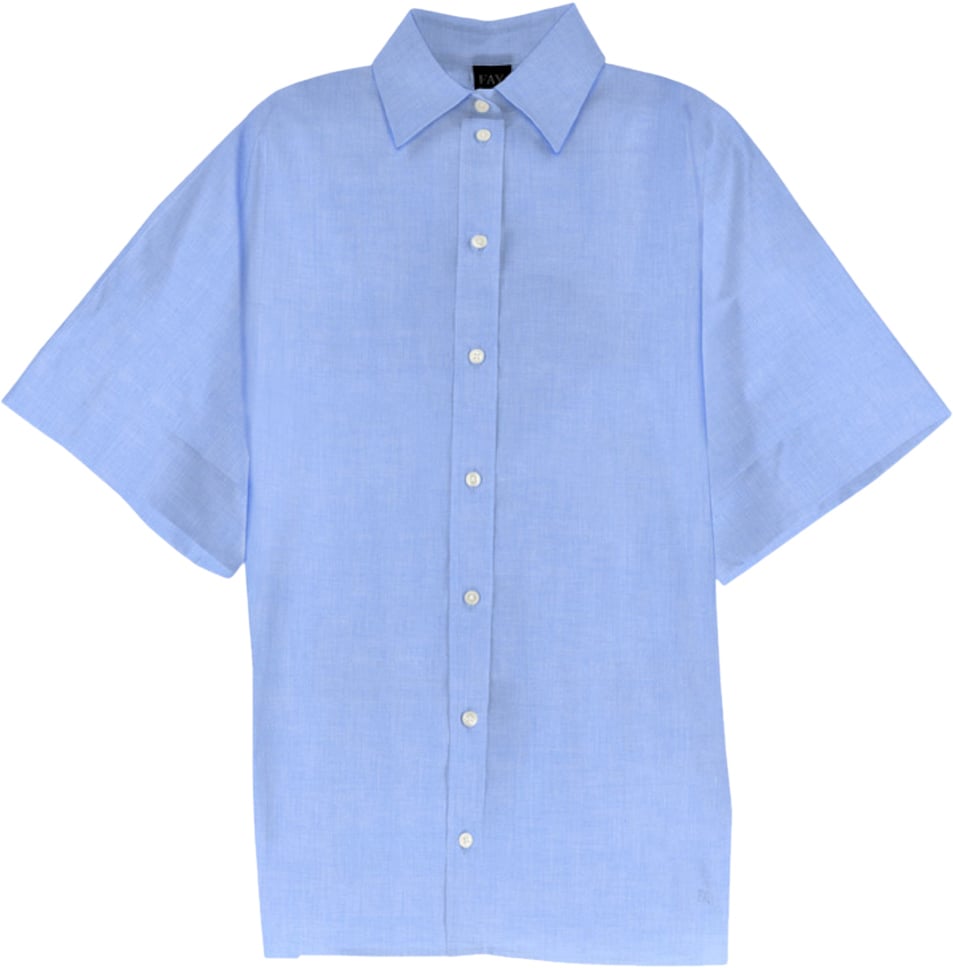 Fay Shirts Blue Blauw