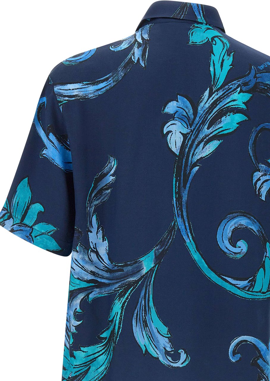 Versace Jeans Couture Shirts Blue Blauw