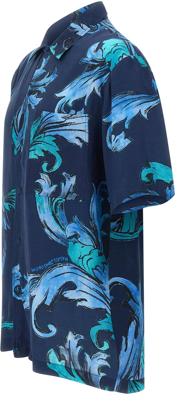 Versace Jeans Couture Shirts Blue Blauw