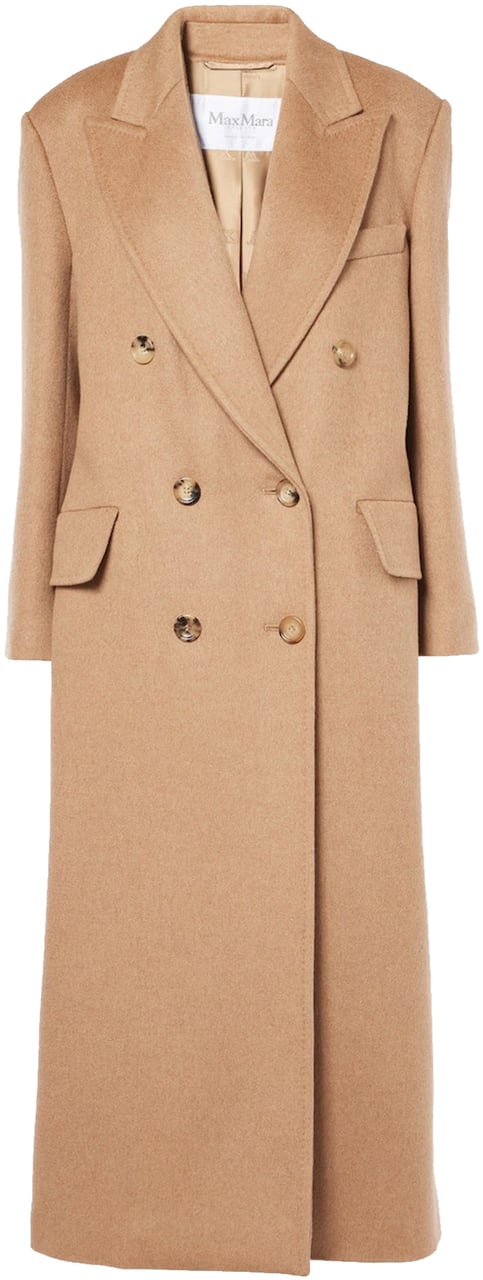 Max Mara Max Mara Fungo Wool Coat Bruin