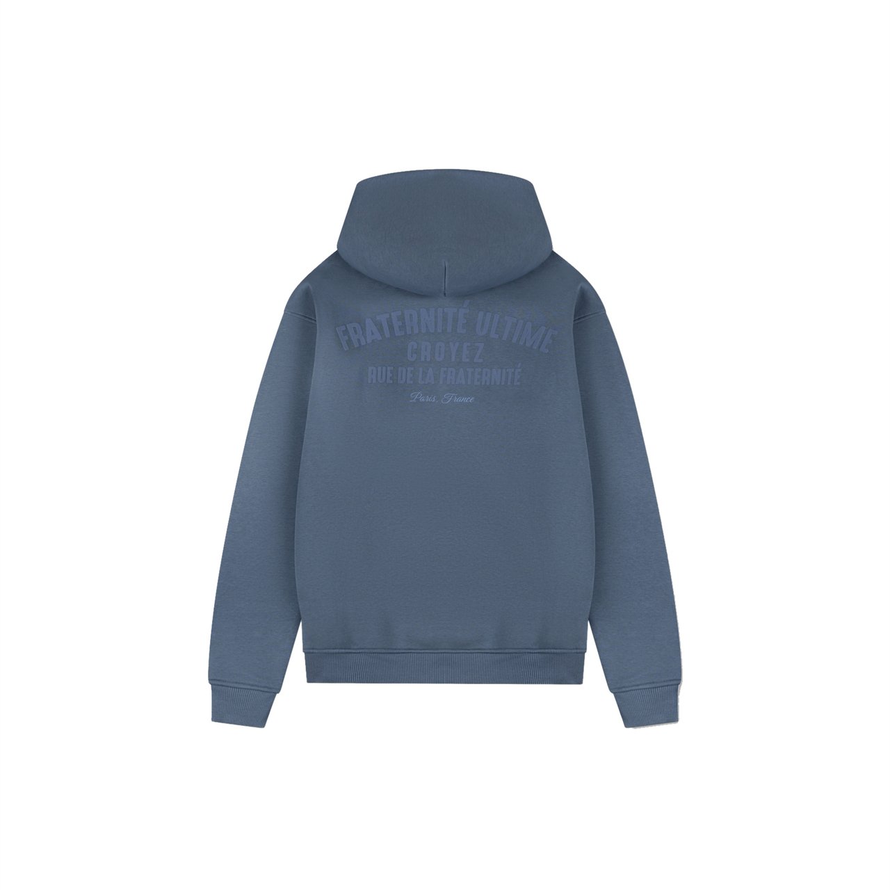 Croyez Croyez Fraternité Hoodie Blauw