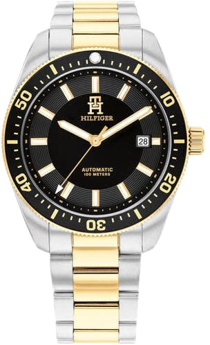 Tommy Hilfiger Tommy Hilfiger TH1710552 Horloge Heren Staal 46mm Automaat Zilver