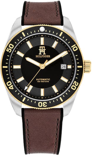 Tommy Hilfiger Tommy Hilfiger TH1792142 Horloge Heren Zilverkleurig Automaat 40mm Zilver