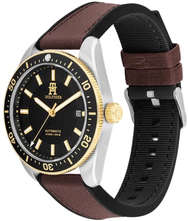 Tommy Hilfiger Tommy Hilfiger TH1792142 Horloge Heren Zilverkleurig Automaat 40mm Zilver