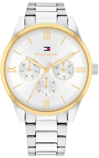 Tommy Hilfiger Tommy Hilfiger TH1782744 Horloge Dames Zilverkleurig 38mm Zilver