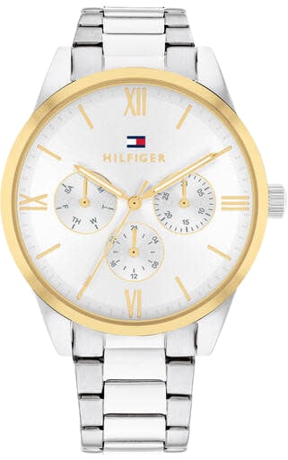 Tommy Hilfiger Tommy Hilfiger TH1782744 Horloge Dames Zilverkleurig 38mm Zilver
