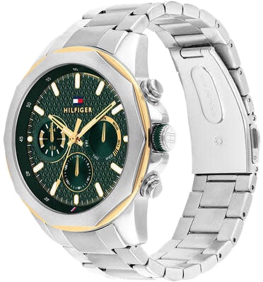Tommy Hilfiger Tommy Hilfiger TH1710651 Horloge Heren Zilverkleurig 46mm Zilver