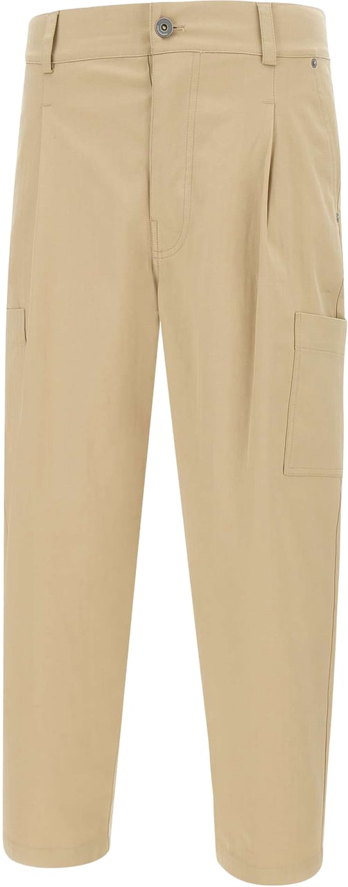 Drôle de Monsieur Trousers Beige Beige