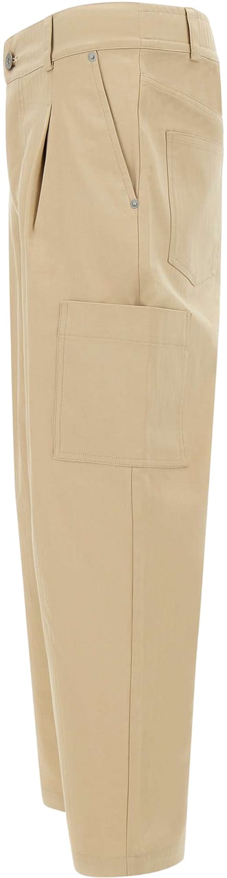 Drôle de Monsieur Trousers Beige Beige