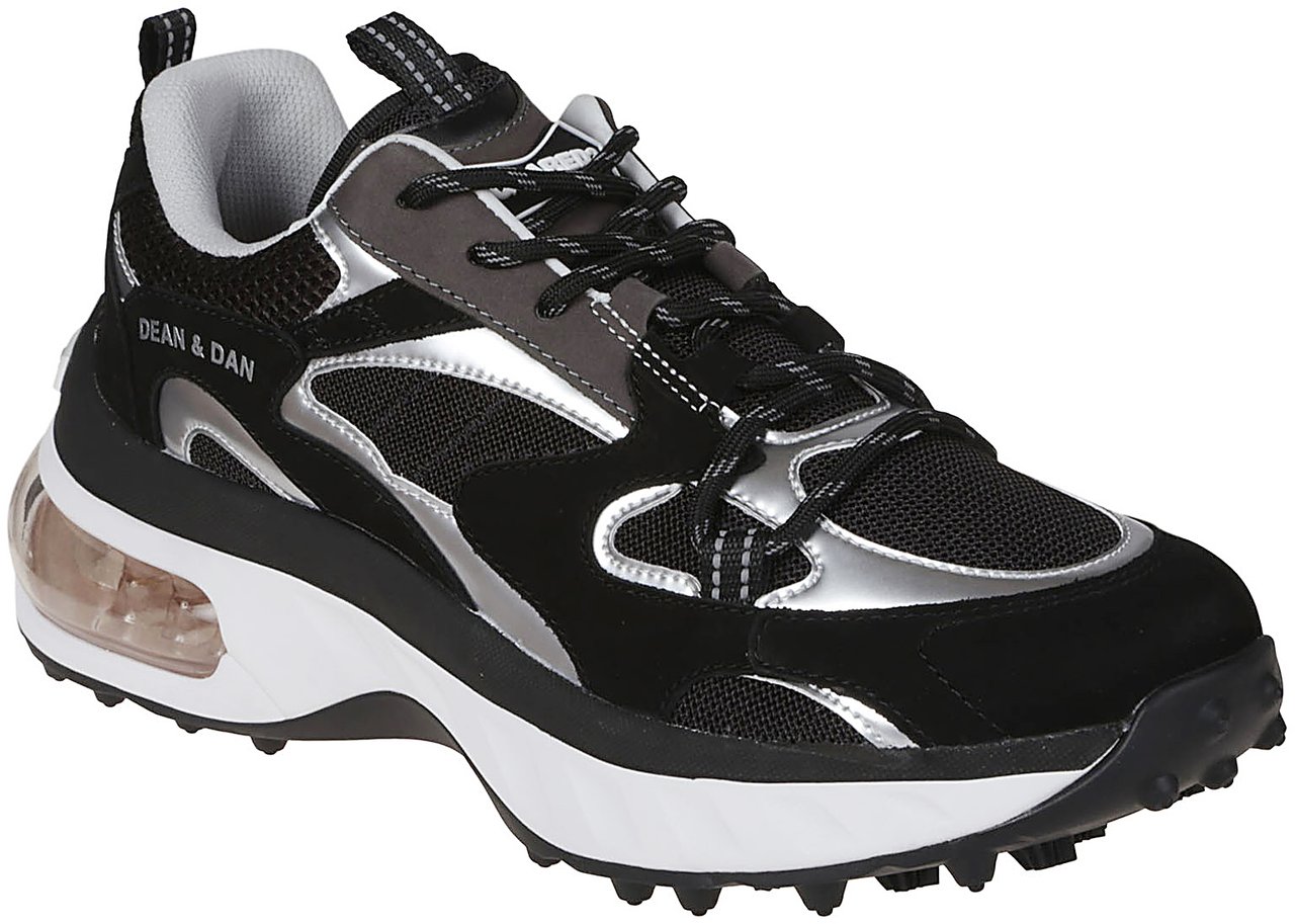 Dsquared2 Bubble Lace-up Low Top Sneakers Black Zwart