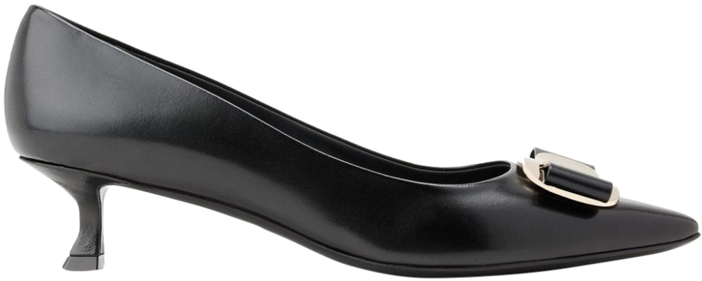 Ferragamo With Heel Black Zwart
