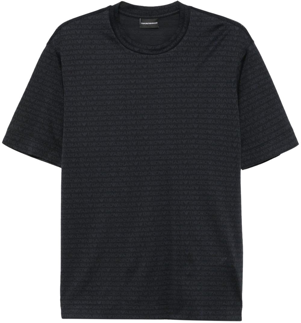 Emporio Armani T-Shirts And Polos Black Zwart
