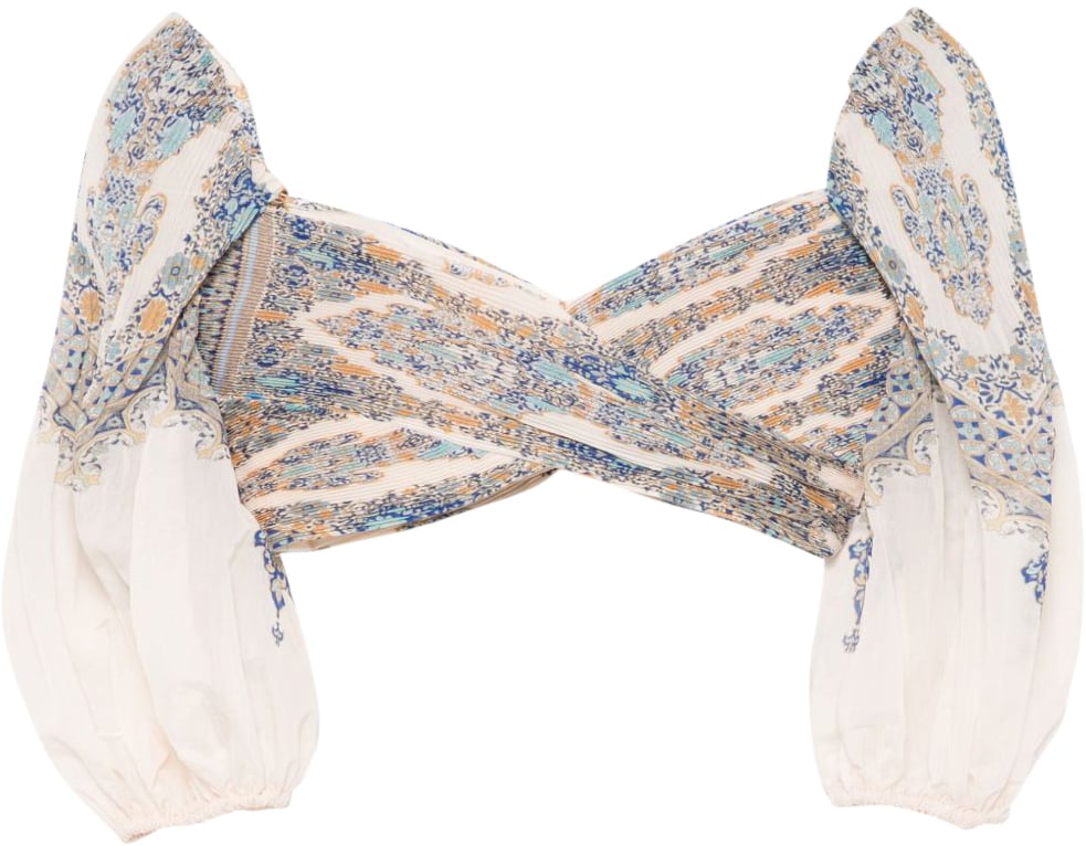 Zimmermann Top Clear Blue Blauw